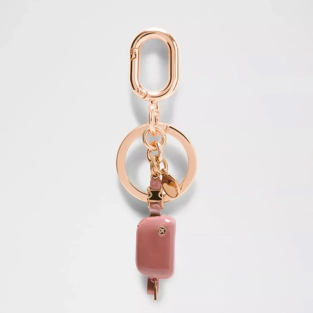 lululemon bag keychain Dual Pouch Wristlet Wallet Wordmark Keep Your Keys Close At Hand By Clipping Them To Your Favourite Bag Keychain Lululemon Small Pouch Everywhere